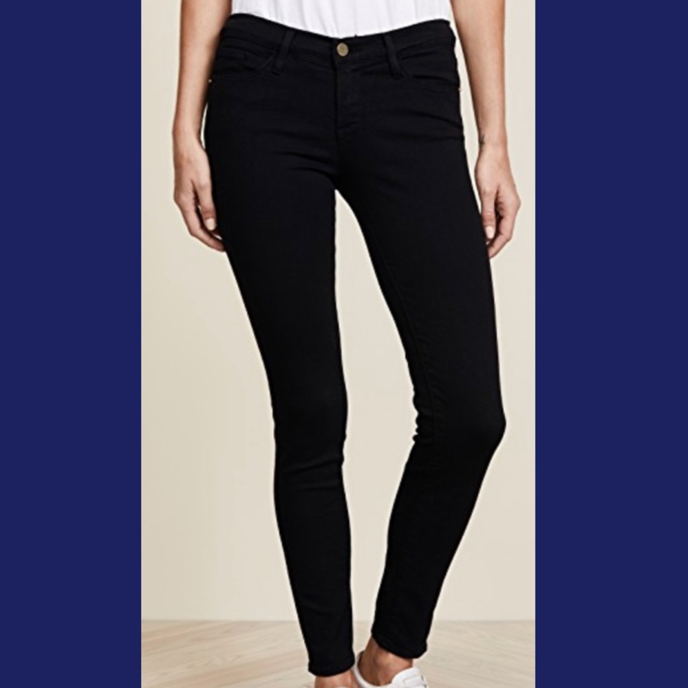 Black skinny jeans
